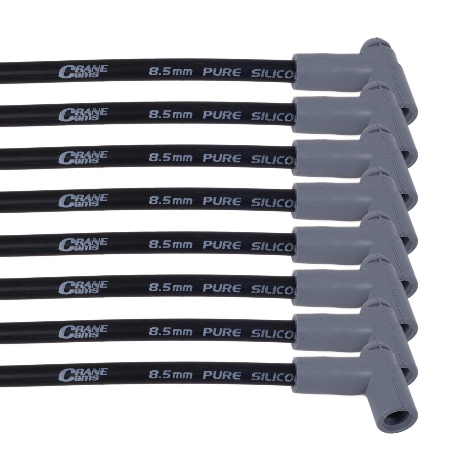 Crane Cams Spark Plug Wires FireWire Reactive Core 8.5mm. Black 45