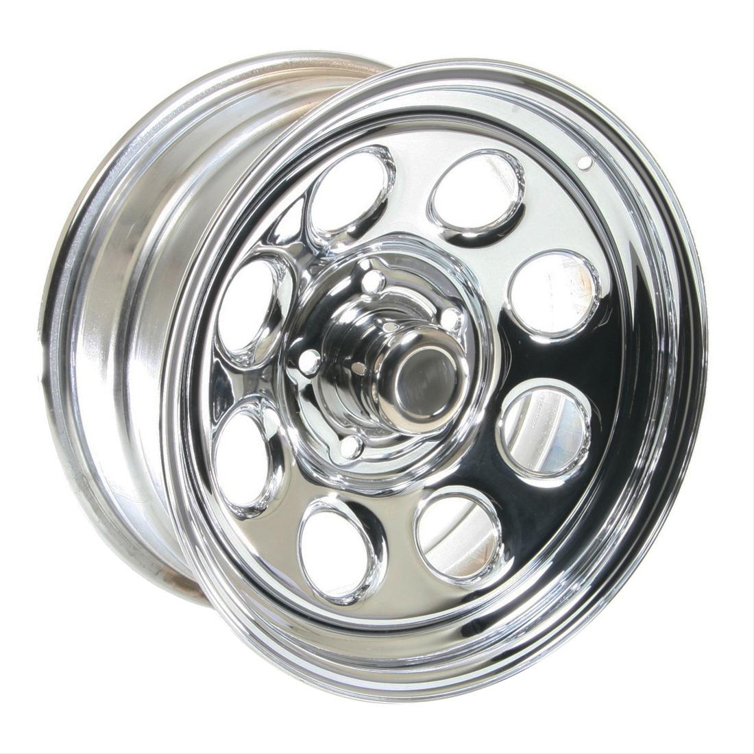 Cragar Wheel Soft 8 Steel Chrome 17"x8" 5x135mm Bolt Circle Set of 4 eBay