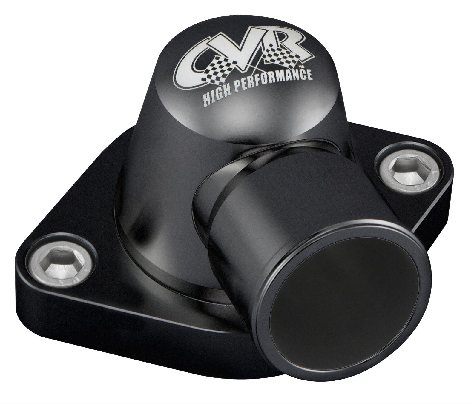 CVR Products Thermostat Housing Chevy SBC/BBC V8 90 Degree Black Anodized TSH6BK eBay
