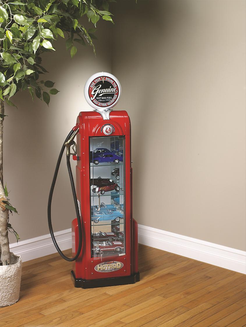 Display Case Gas Pump Fiberglass Adjustable Shelves Wayne 60 40 Tall 14