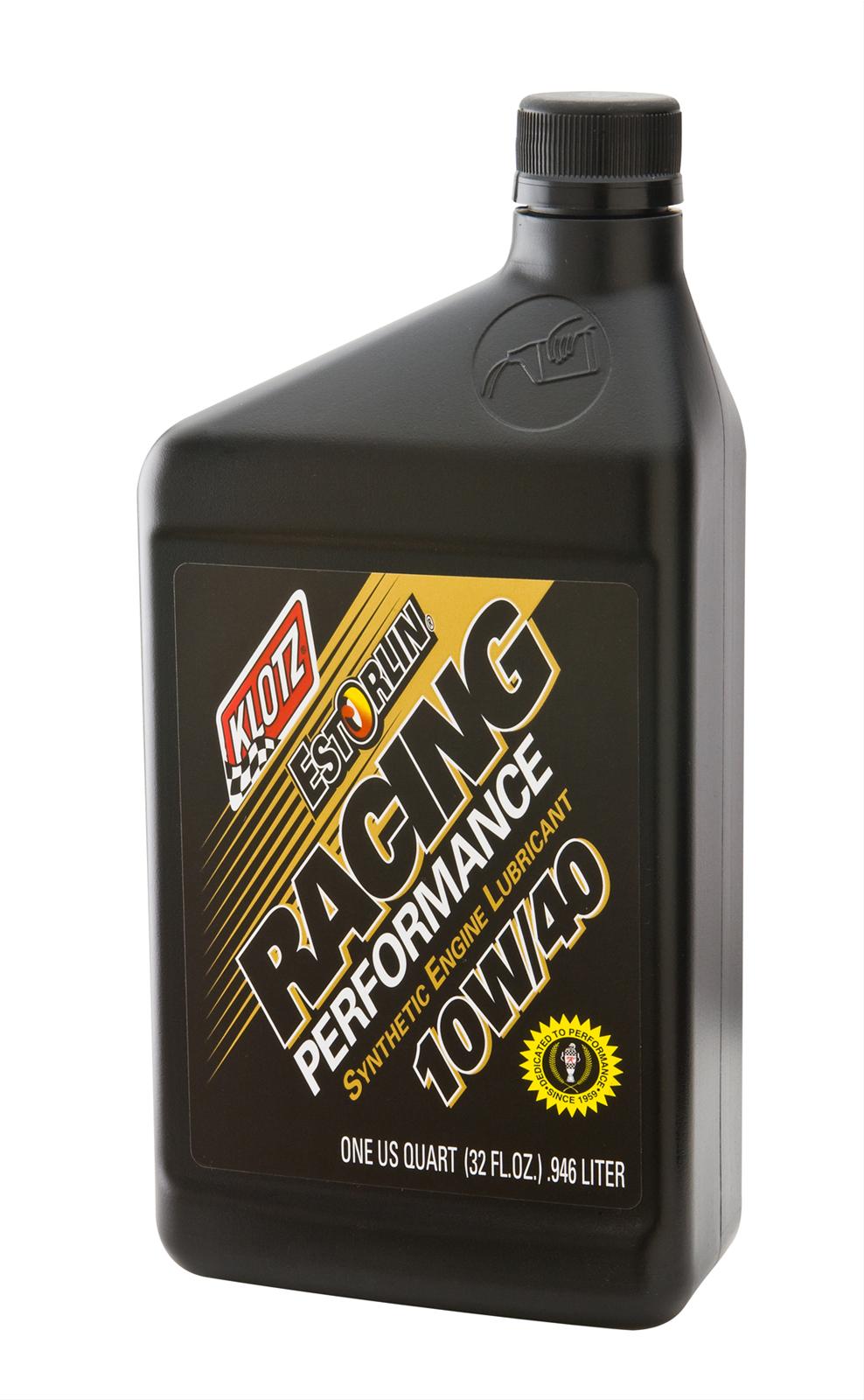 Klotz Lube Motor Oil Racing 10W40 Synthetic 1 Quart Each KE940 eBay