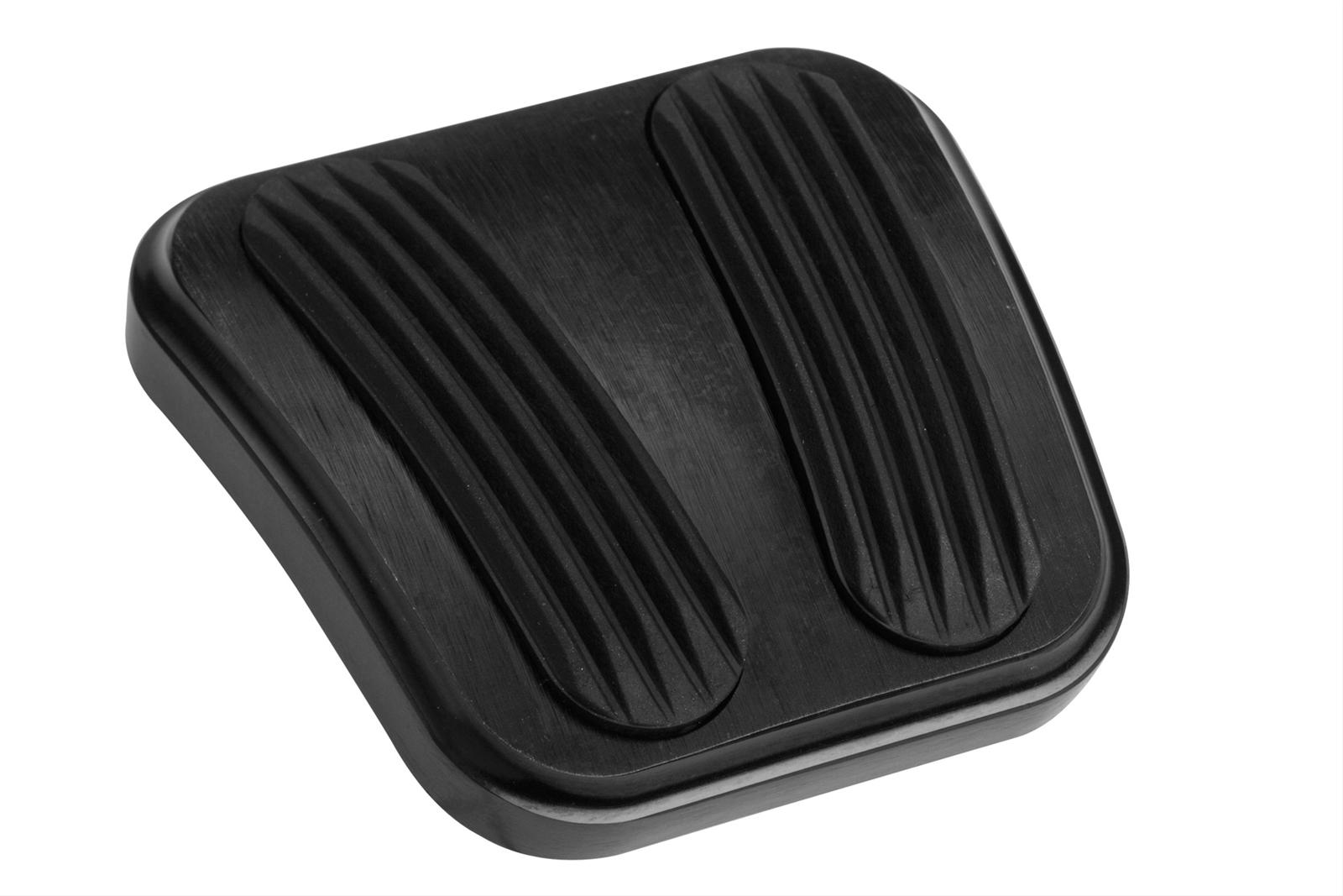 Lokar Pedal Pad Midnight Series Emergency Brake Black Aluminum/Rubber