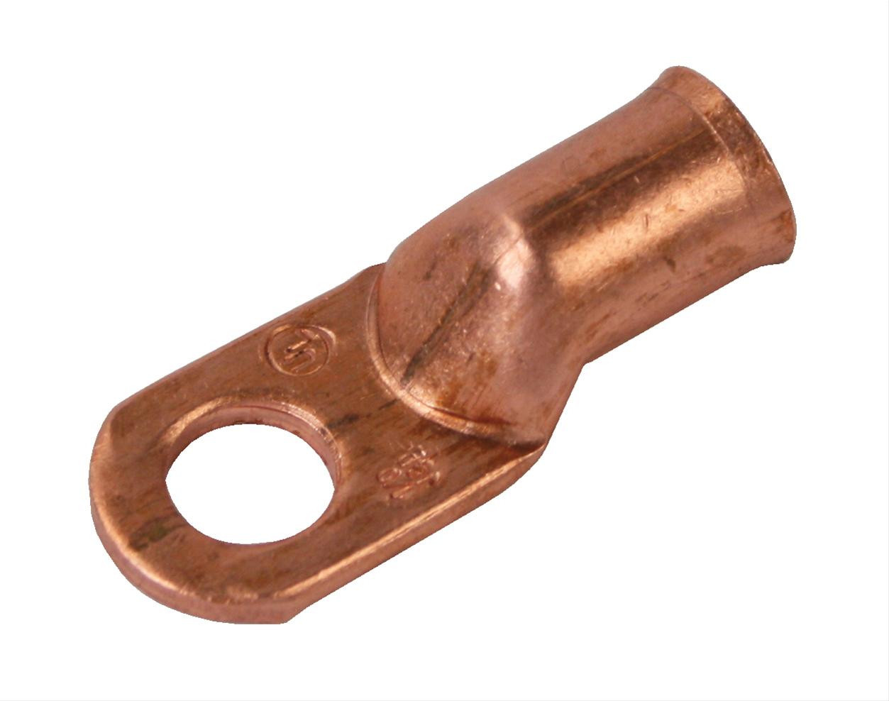 Moroso Battery Cable Terminals Eyelet Style 2gauge Copper 3/8 in. Size
