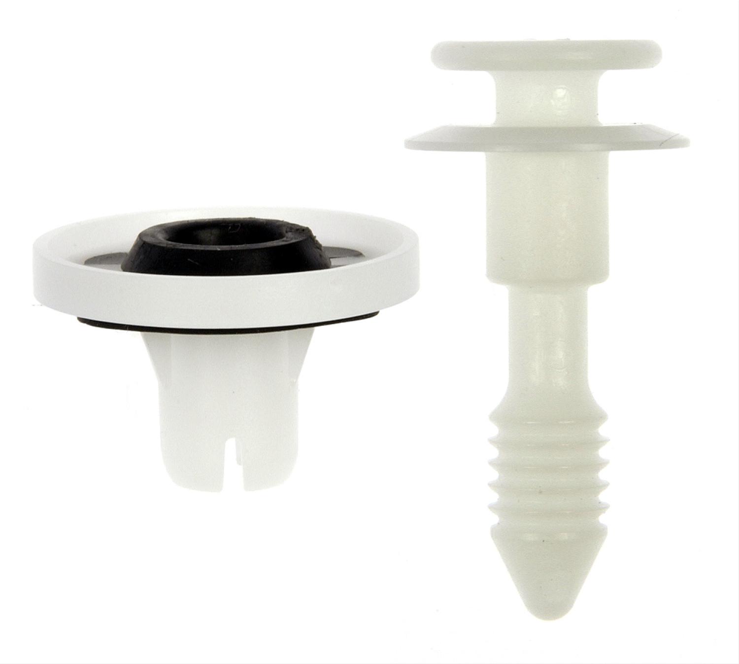 Dorman Fasteners Interior Trim Panel Plastic White Set of 15 eBay