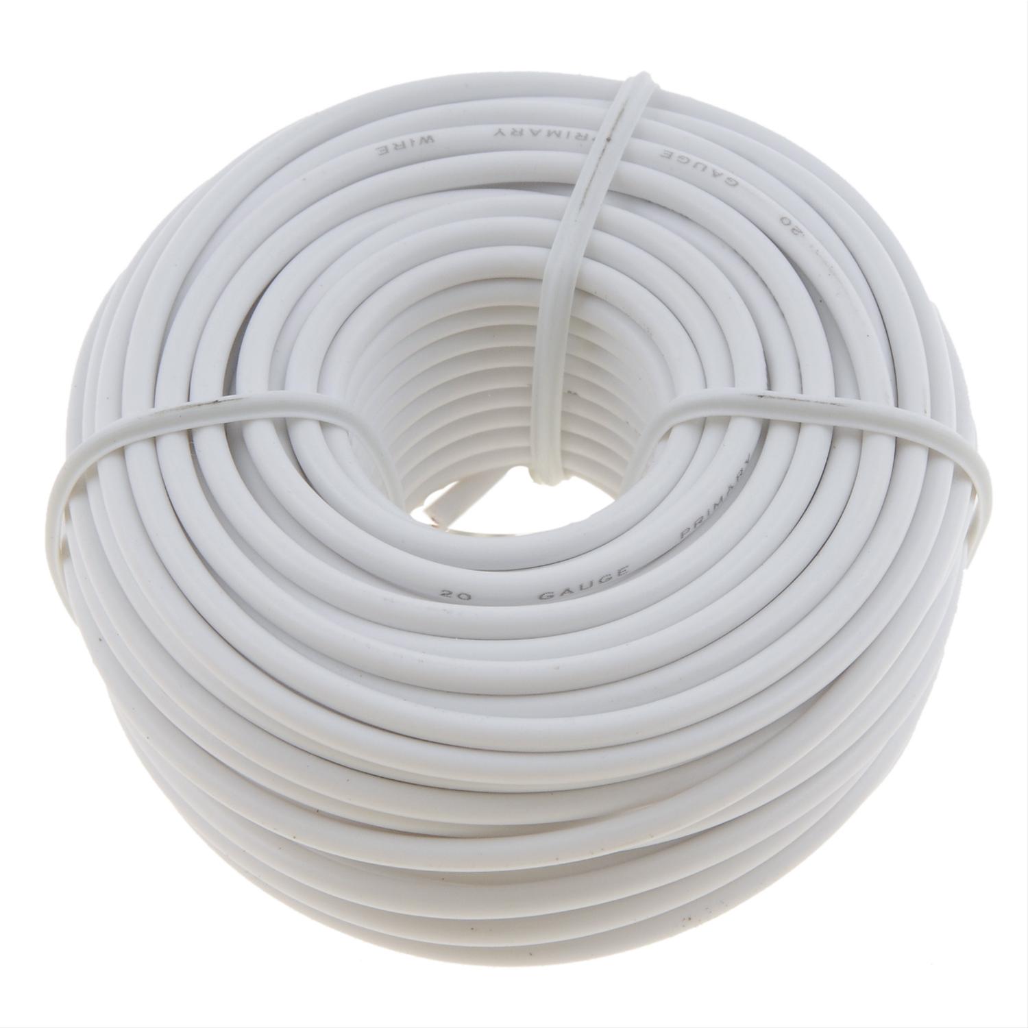 Dorman Electrical Wire 20Gauge 40 ft. Long White Each eBay