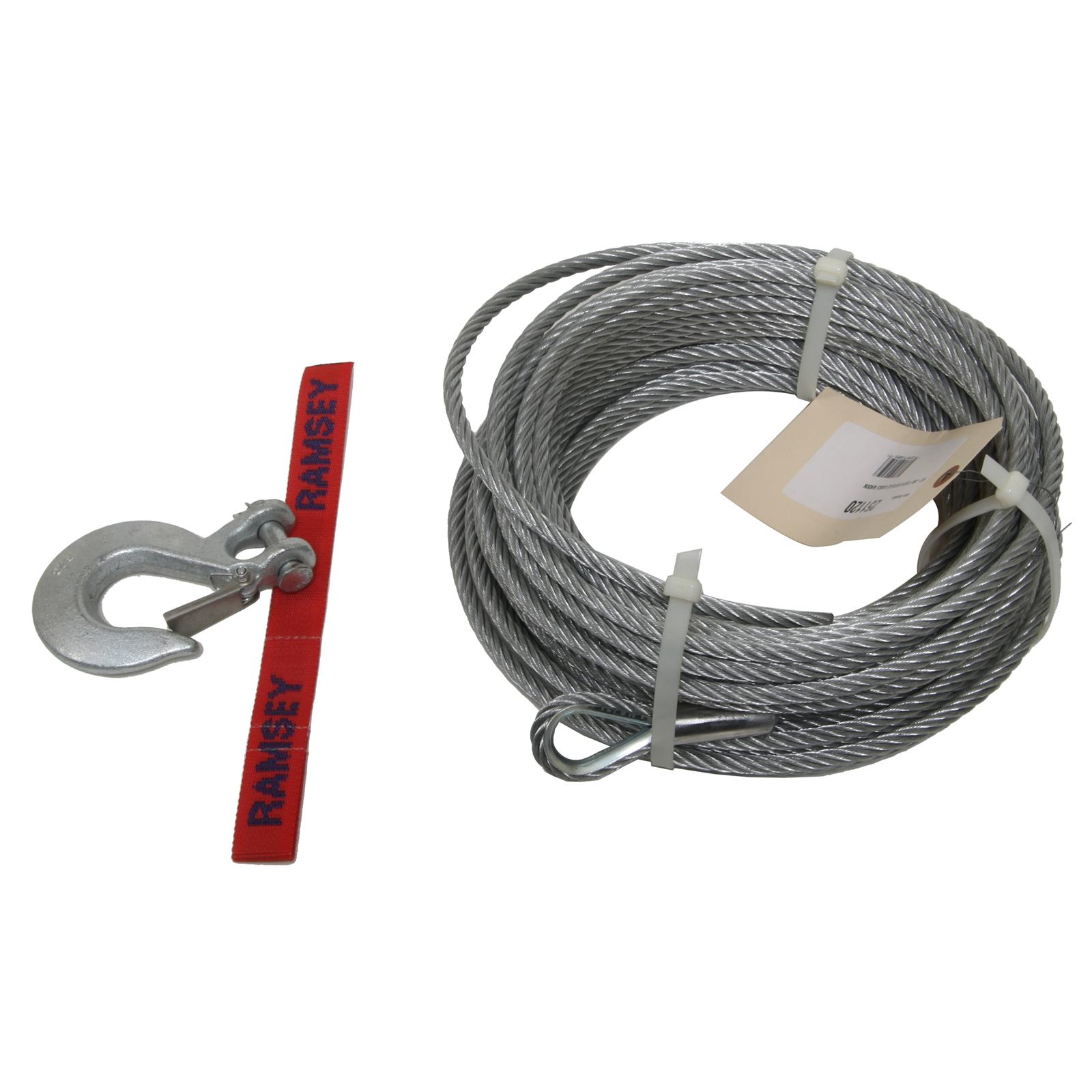 Ramsey Replacement Winch Cable 251120 eBay
