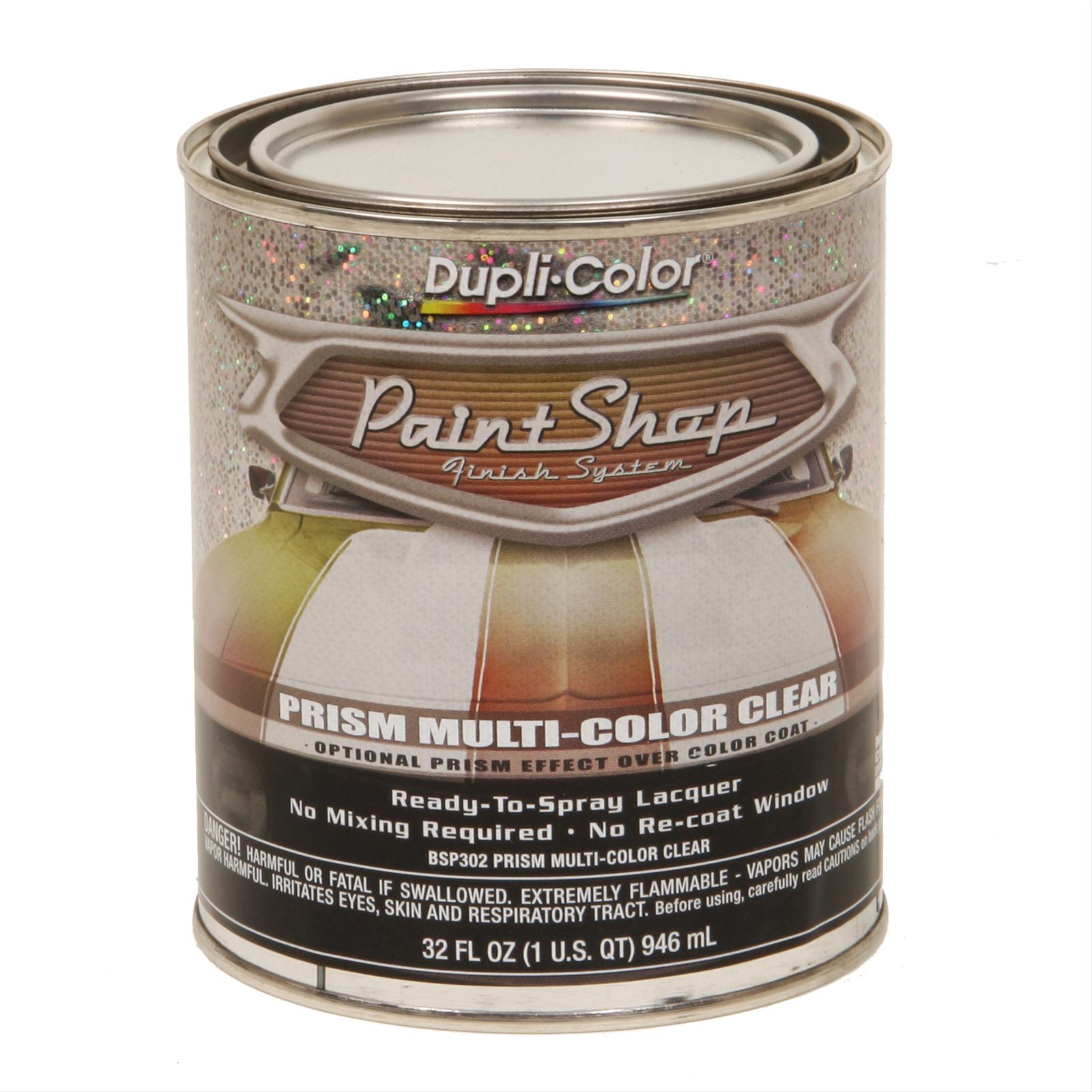 DupliColor Paint Lacquer Prism Clear Coat 1 Quart Ea BSP302 eBay