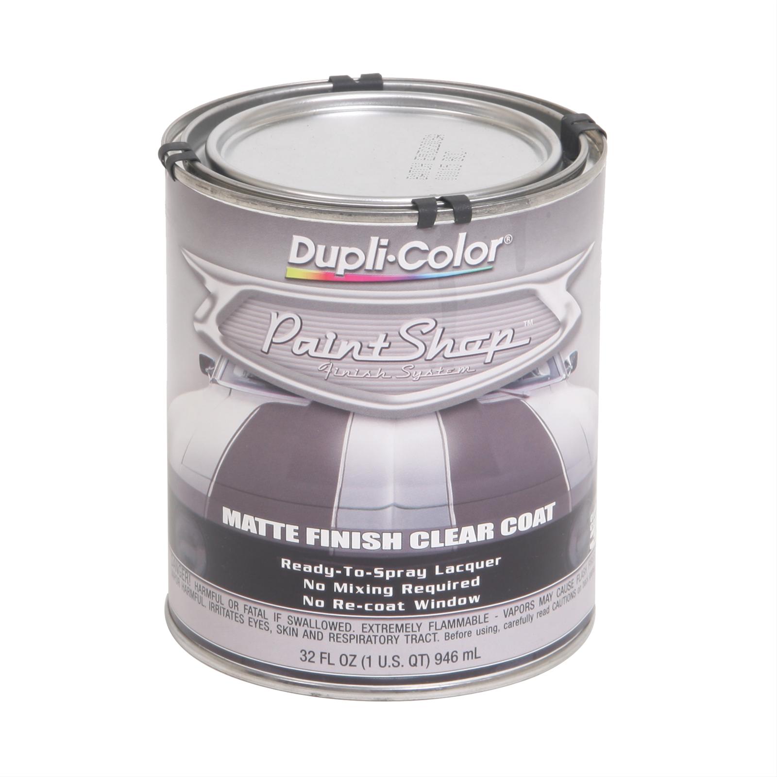 DupliColor EBSP30700 Paint Enamel Matte Clear 1 qt. Each