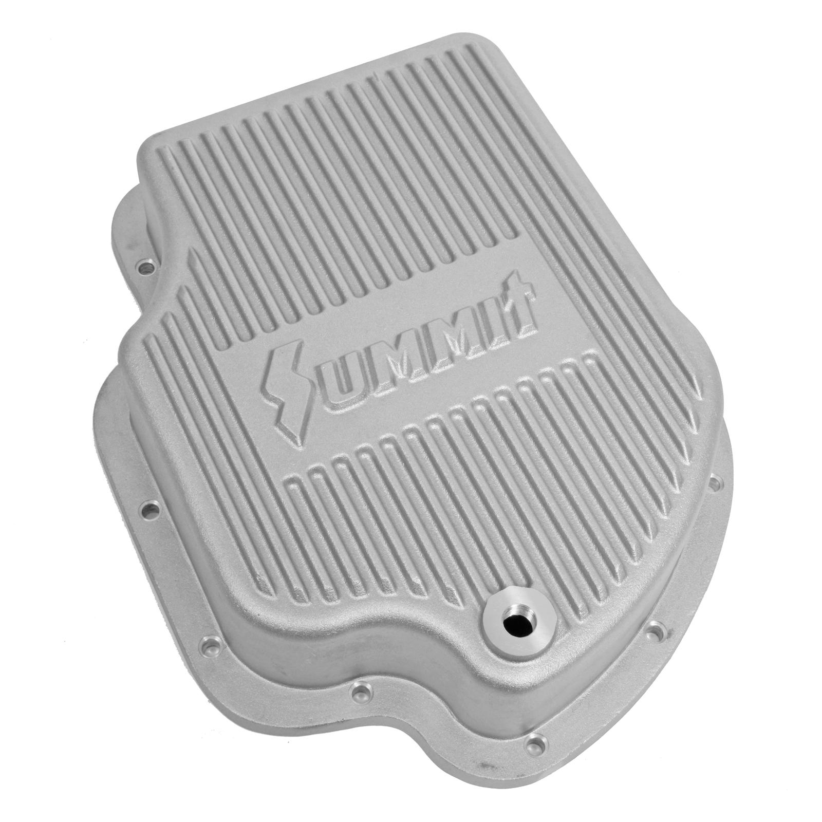 Summit Racing Manufacturing Aluminum Transmission Pan GM Turbo 400 Deep