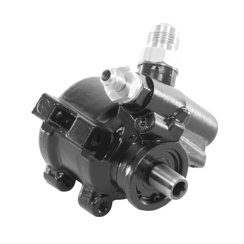 Summit Racing 340106B Power Steering Pump GM Type 2 Black Universal ...