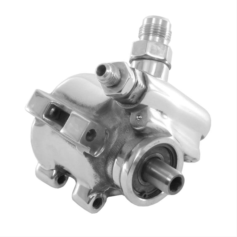 Summit Racing 340106P Power Steering Pump GM Type 2 Polished Universal