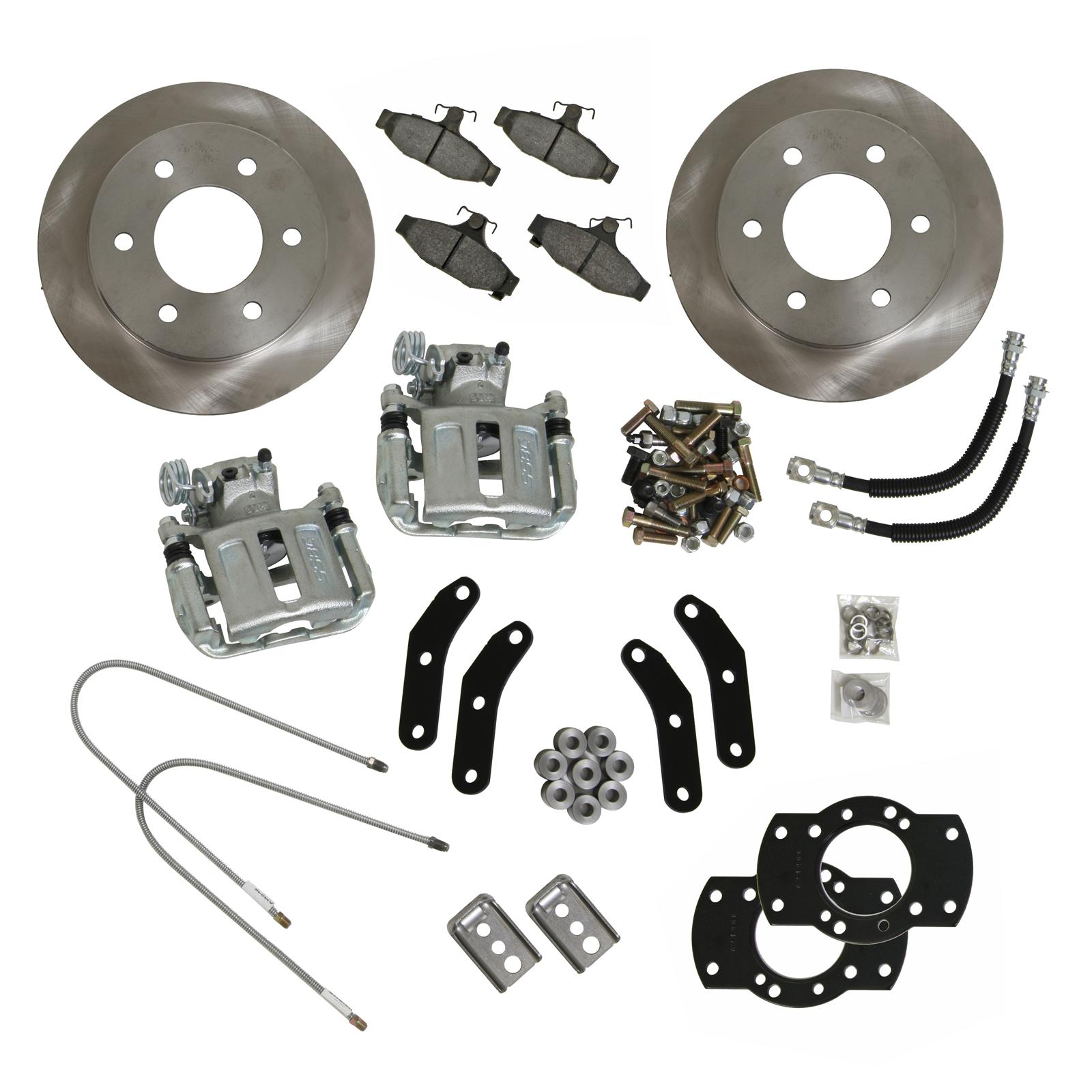 Summit Racing® Rear DrumtoDisc Brake Conversion Kit BK1400X eBay