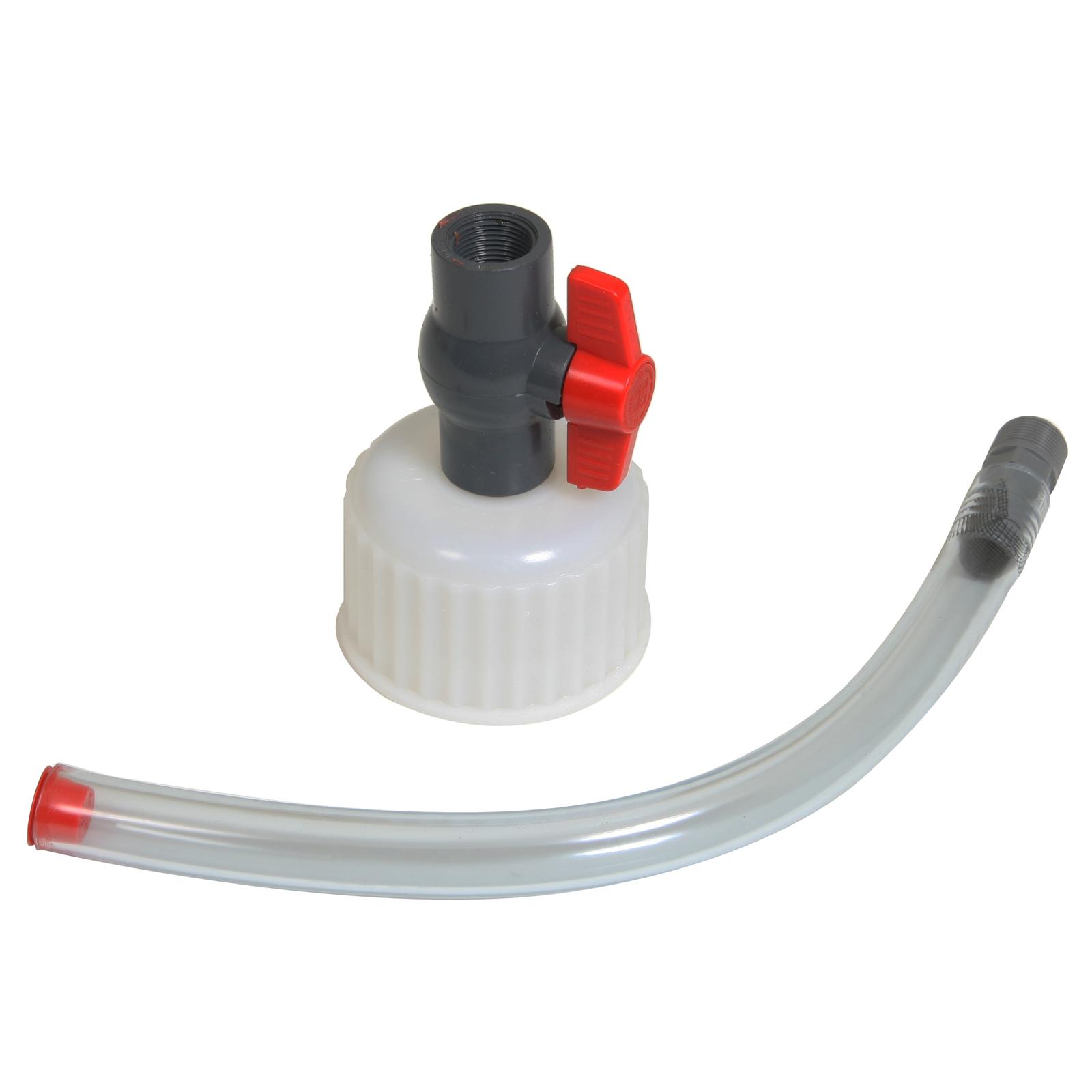 Summit Racing Cap and Hose Kit Clear Spout Ball Valve Summit Utility