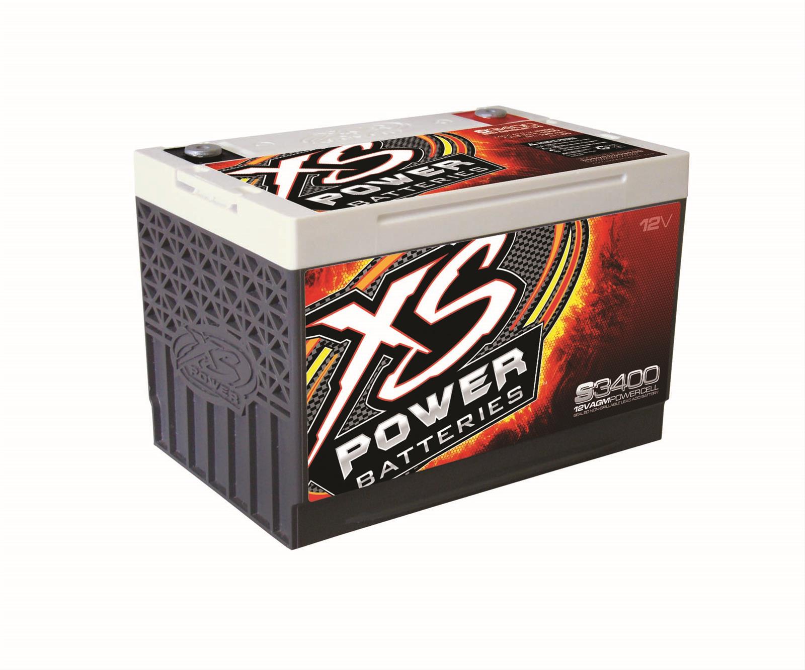 Details about XS Power AGM Battery S3400