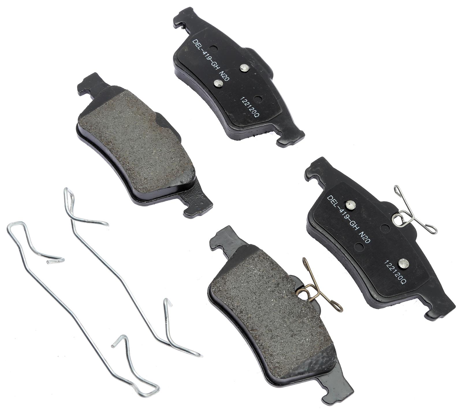 Acdelco Acdelco Gold Ceramic Brake Pads Summit Racing