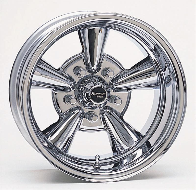 Allied 67 Supreme wheel 14x7 5x4 1/2,5x4 3/4 Steel 2pc Chrome Each Wheel 6747099 eBay