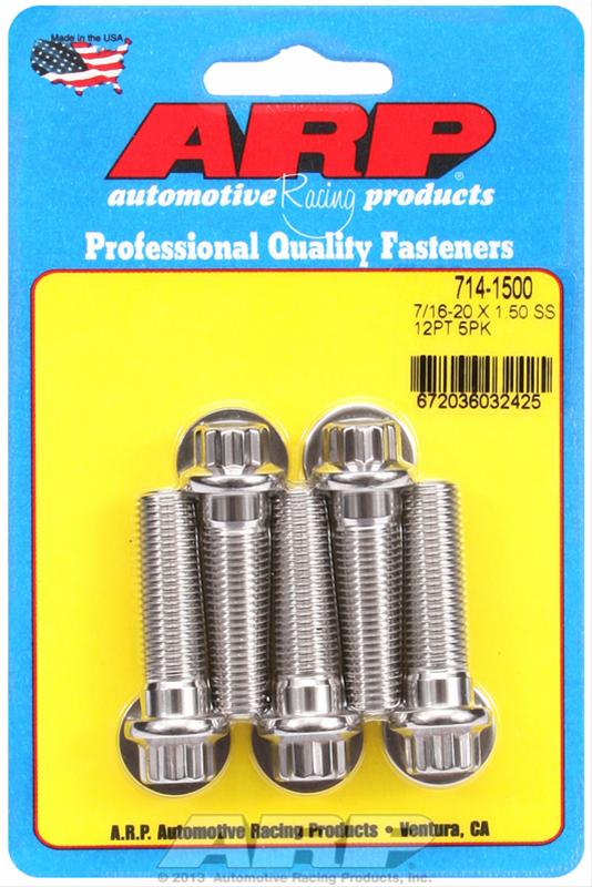 Arp Arp Stainless Steel Bolts Summit Racing