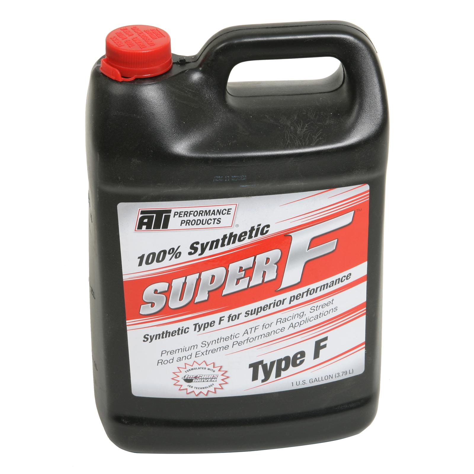 ATI 100004 Automatic Transmission Fluid Super F Synthetic 1 Gallon Each