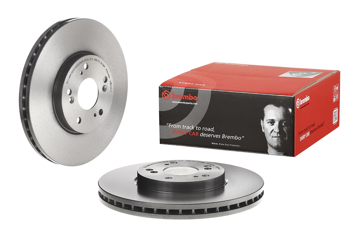 Brembo Brembo Premium Uv Coated Brake Rotors Summit Racing