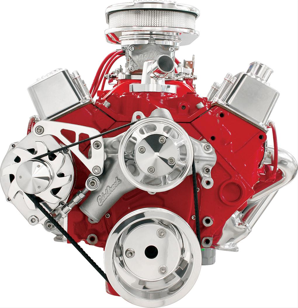 Billet Specialties Pulley Kit Serpentine Alum. Chevy Small Block Kit