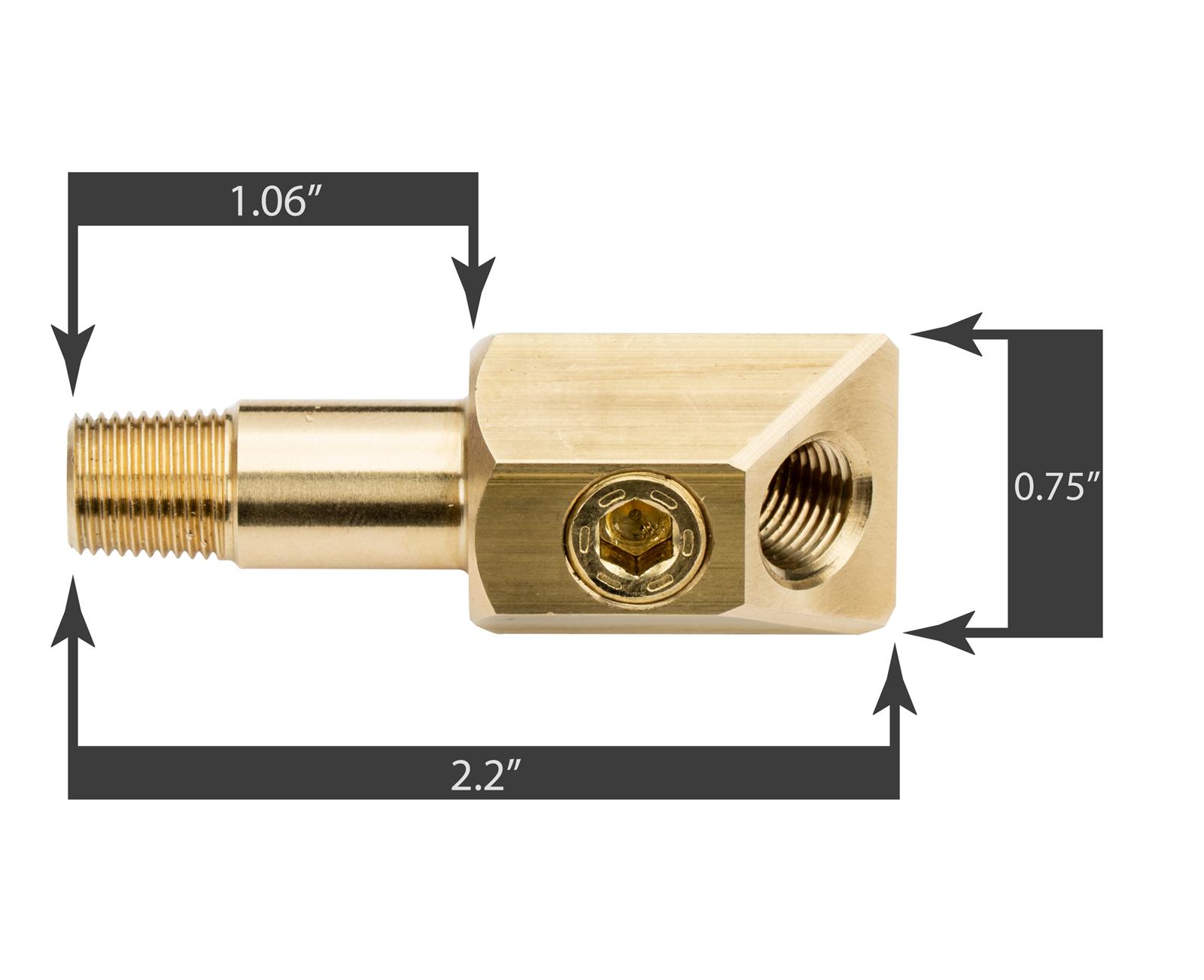 Dakota Digital 130070 Dakota Digital Oil Pressure Adapters Summit Racing