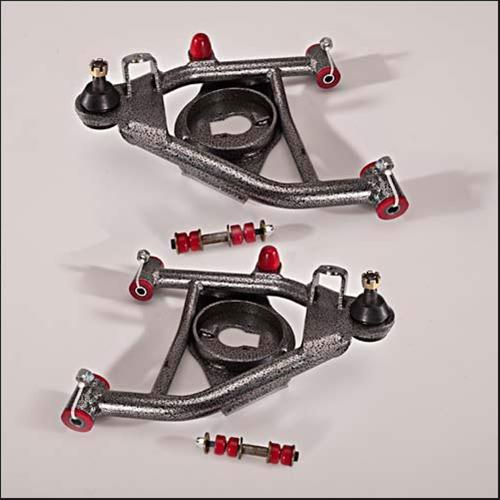 DJM Control Arms Tubular Front Lower Steel Silver Chevy GMC C1500