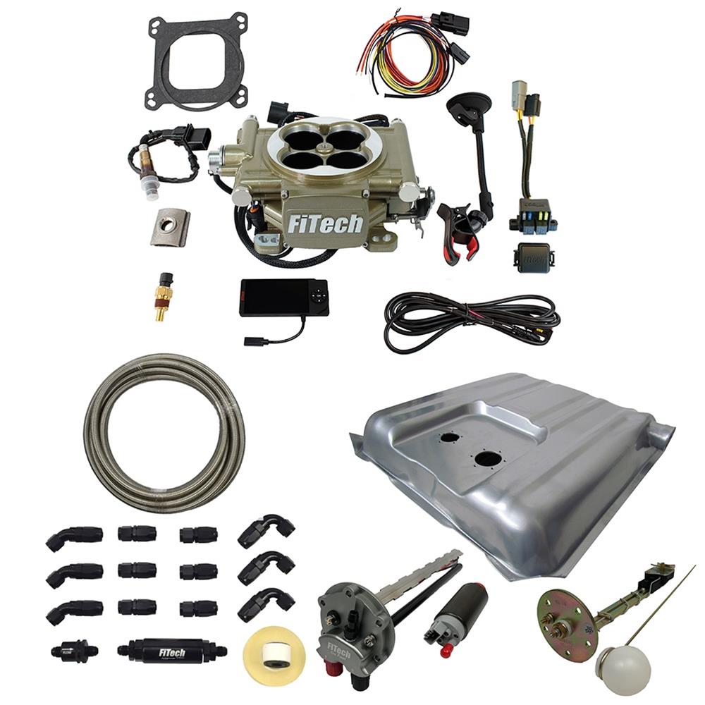 FiTech Fuel Injection 38006 FiTech Easy Street 600 HP Total Package EFI