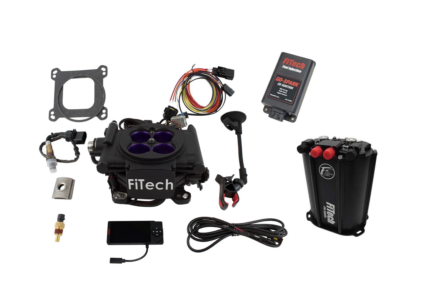 FiTech Fuel Injection 93548 FiTech MeanStreet EFI 800 HP Fuel Injection