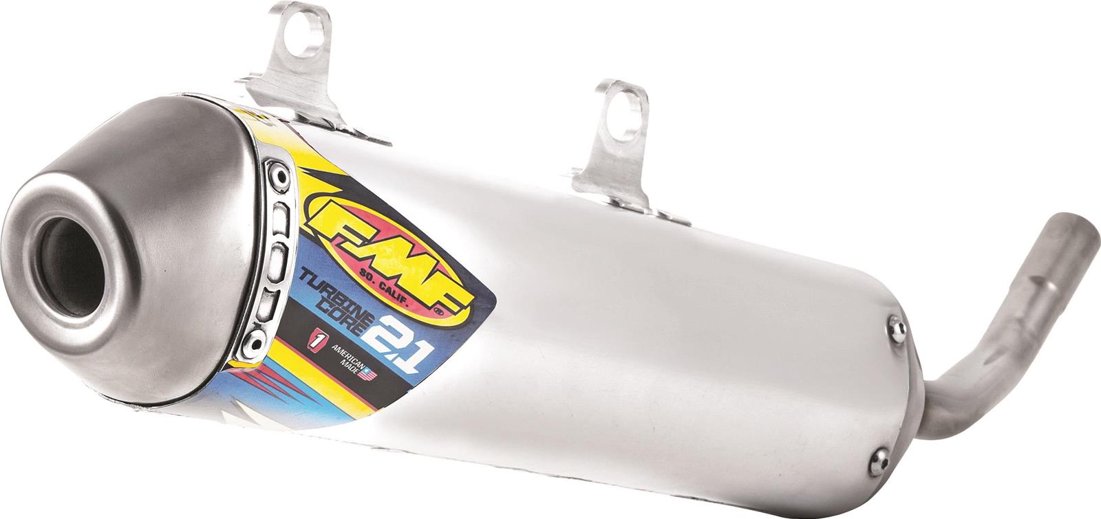 FMF Exhaust 025256 FMF Racing TurbineCore 2 1 Silencers Summit Racing