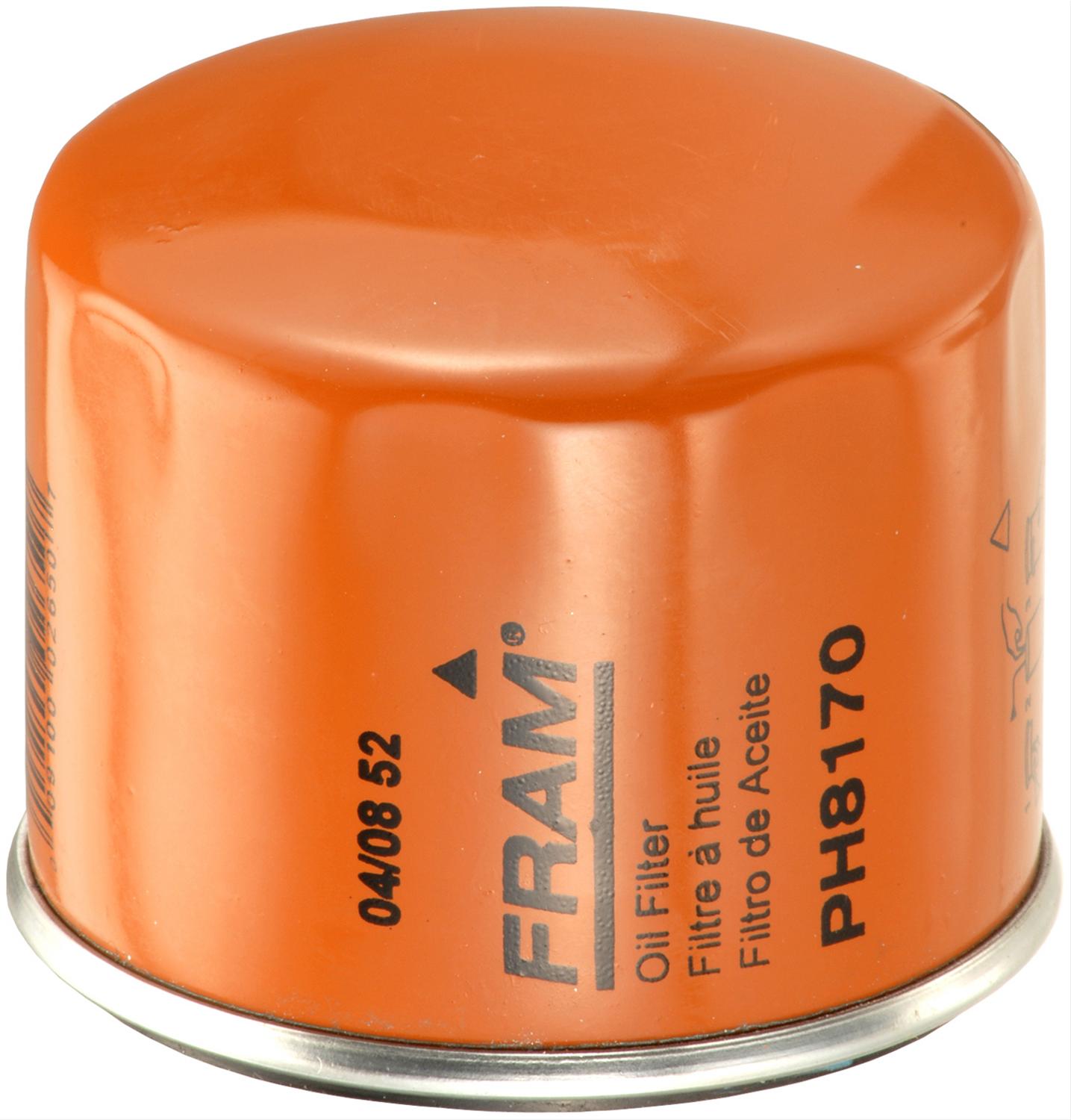 Fram PH8170 Oil Filter, Extra Guard, 3/4 in.-16 Thread ... oil filter fram top fuel racing 