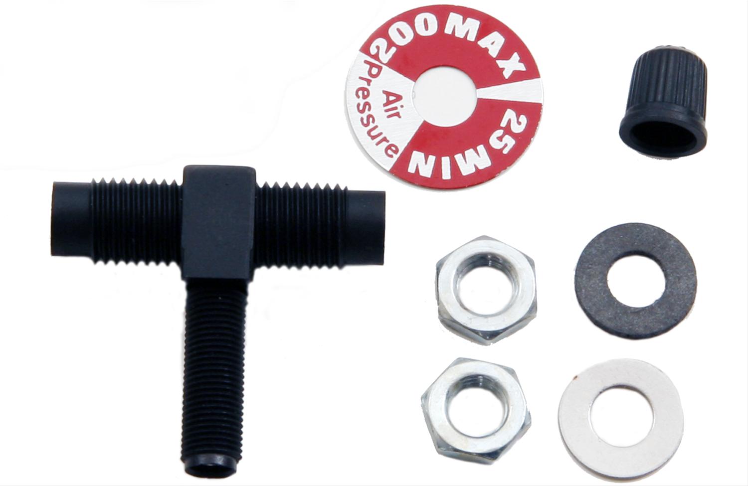 Gabriel 140701 Air Shock Fill Valve, Plastic, Black, Kit eBay