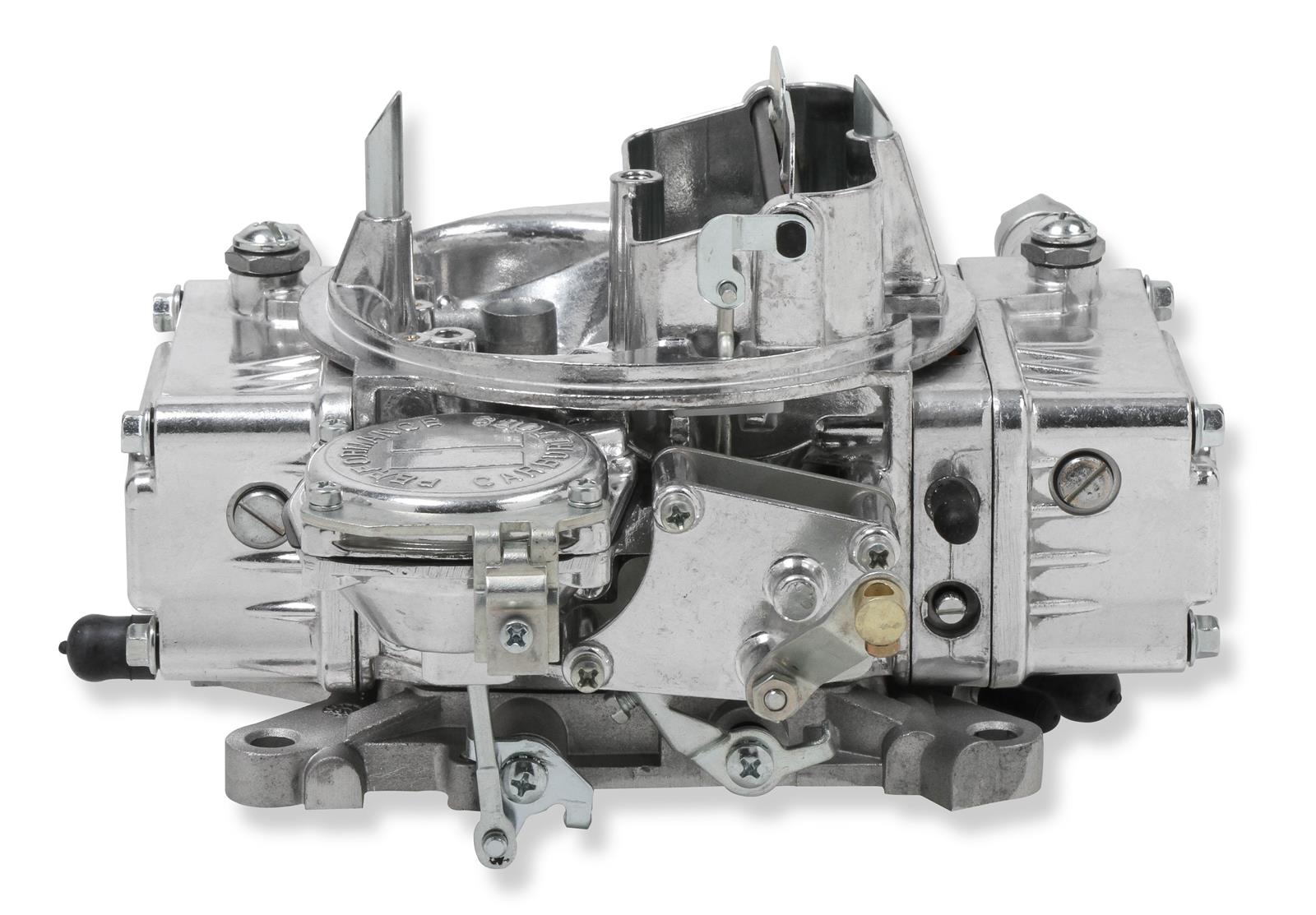 Holley 4160 NonAdjustable Float Carburetor 4Bbl 600 CFM Vacuum Sec. 080457S