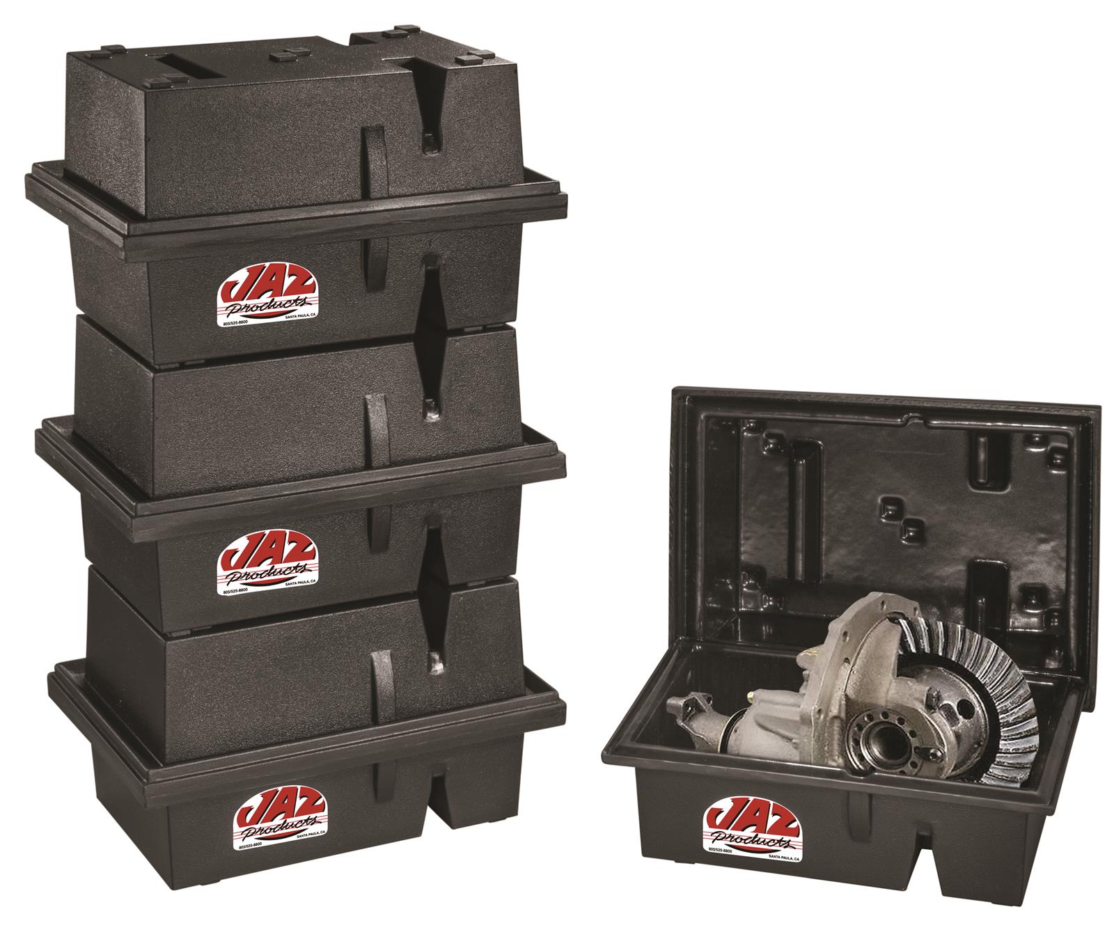 Jaz Differential Storage Case Protectos Horizontal Plastic Black Ford 9