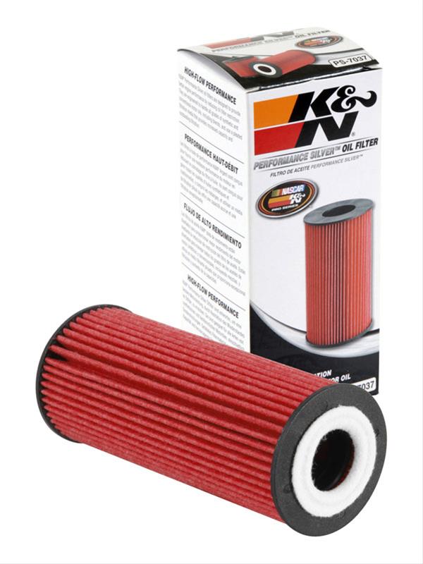 K N PS 7037 K N Performance Silver Oil Filters Summit Racing