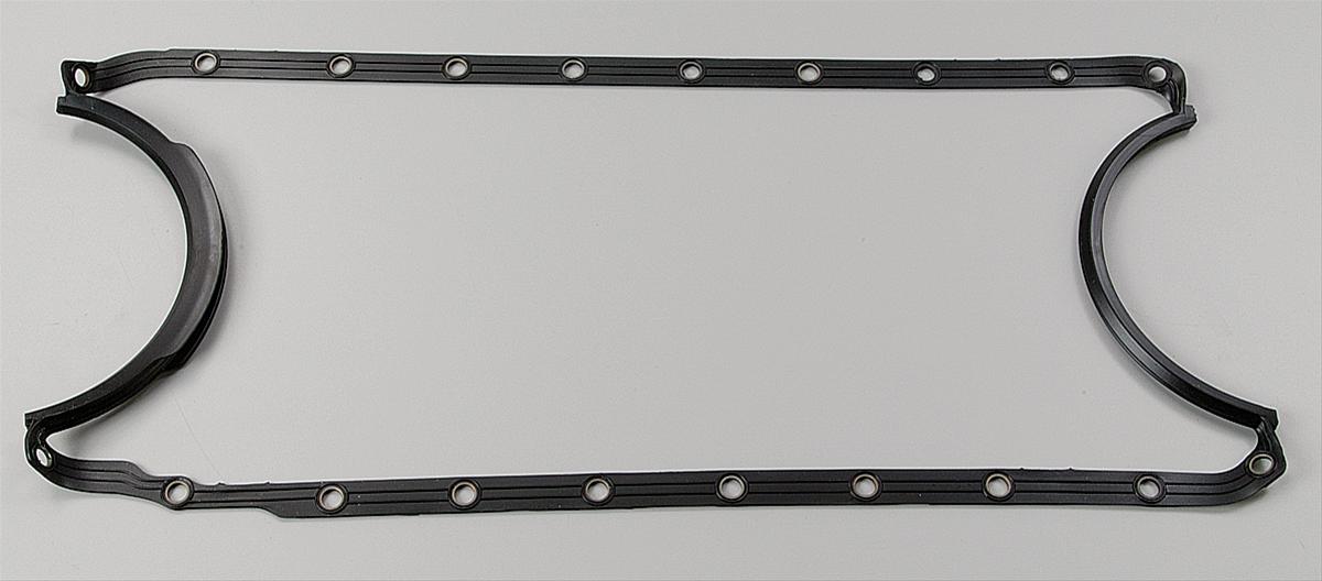 Milodon Oil Pan Gasket 1Piece Rubber/Steel Core Chevy GMC 7.4L/454