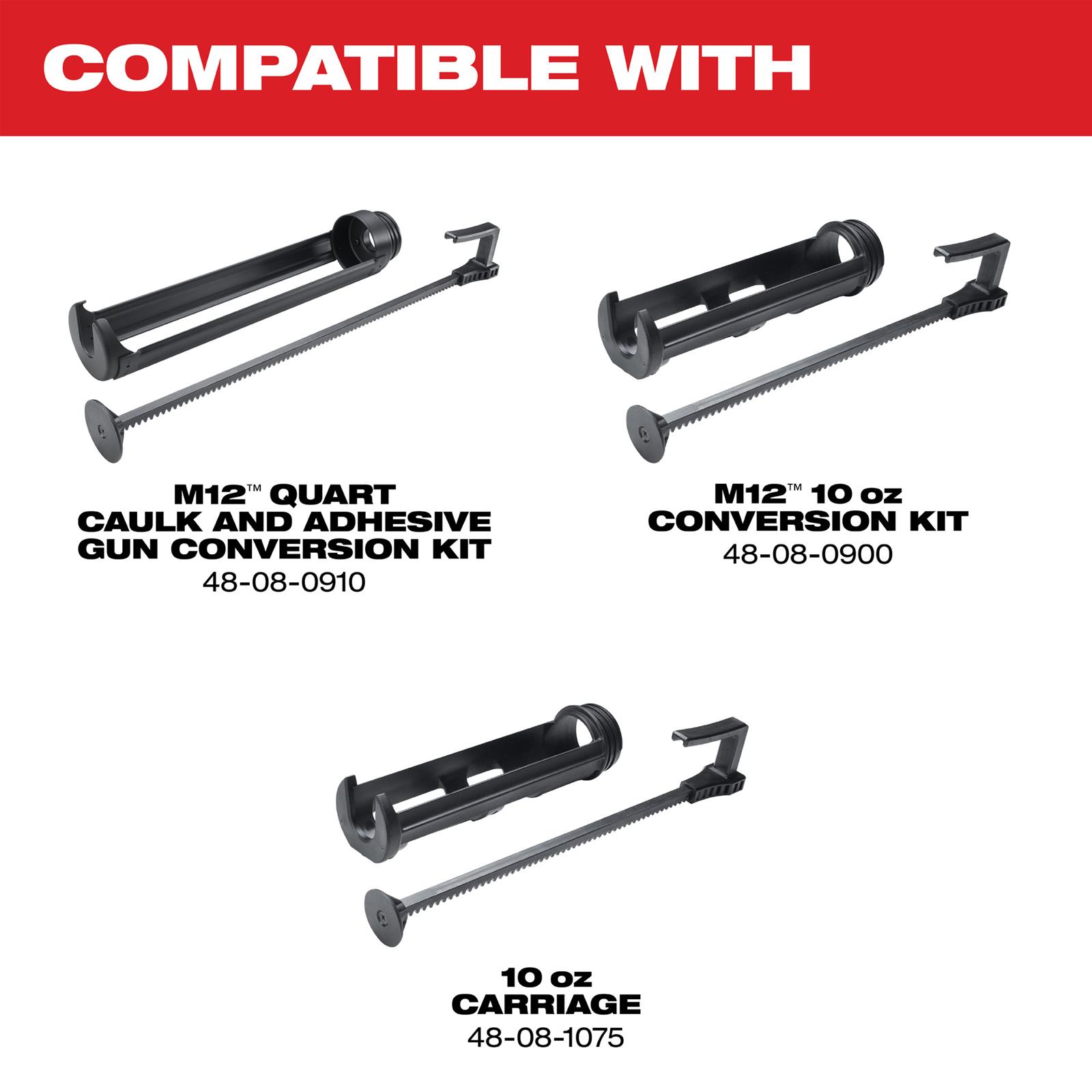 Milwaukee Tool 2441 20 Milwaukee M12 Caulk And Adhesive Guns Summit