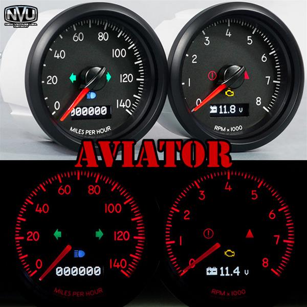 Nvu Inc New Vintage Usa Dodge Ram Gauge Packages