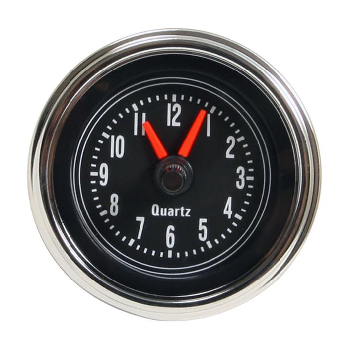 OMIXADA Clock Dash Mount Black Face Polished Bezel Jeep Each eBay