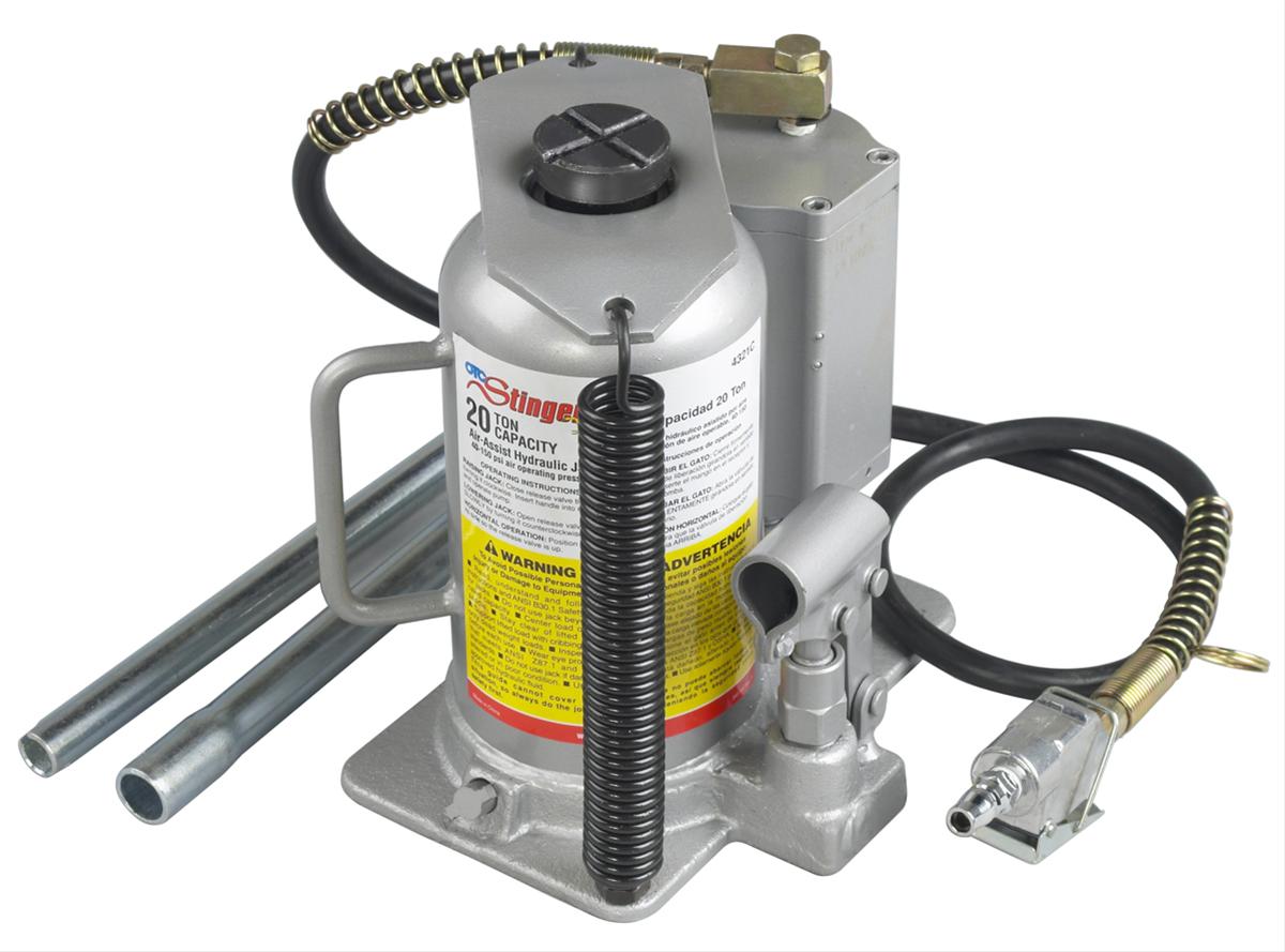 otc-20-ton-air-assist-hydraulic-bottle-jacks-4321c-free-shipping-on