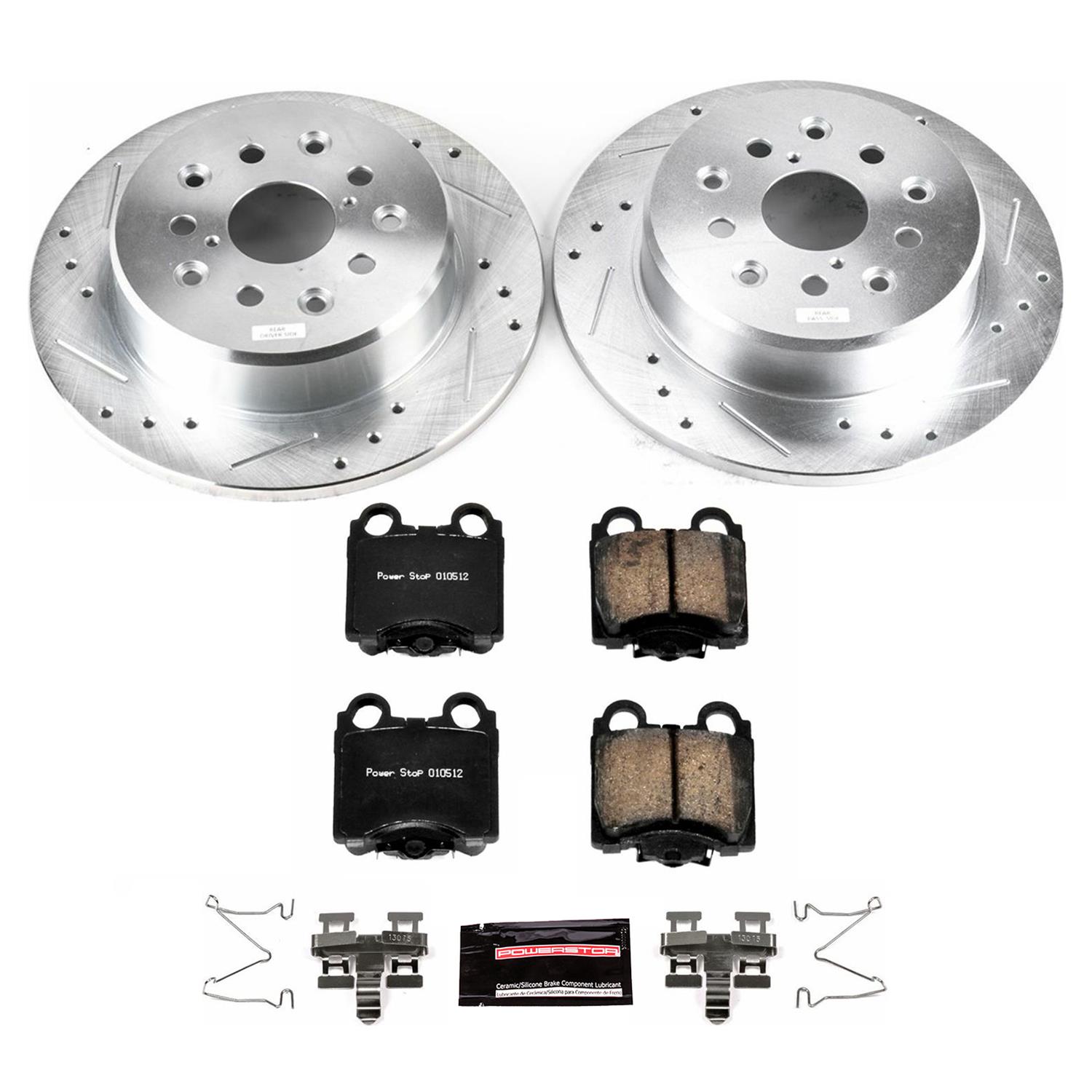 Power Stop K1149 Power Stop Z23 Evolution Sport Brake Upgrade Kits