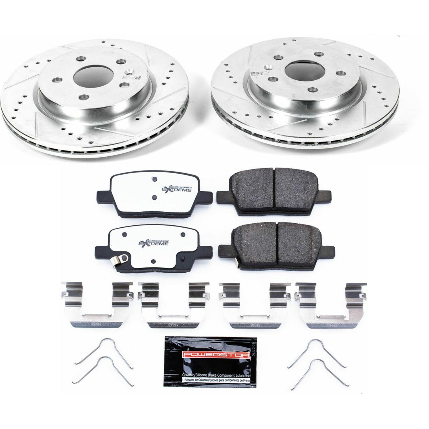 Power Stop K Power Stop Z Street Warrior Brake Upgrade Kits