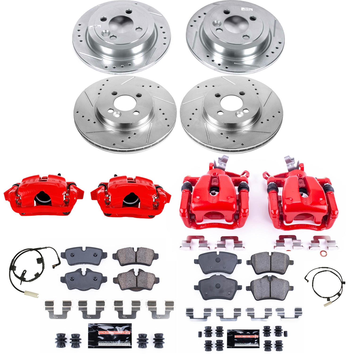 Power Stop KC6301 Power Stop Z23 Evolution Sport Brake Upgrade Kits