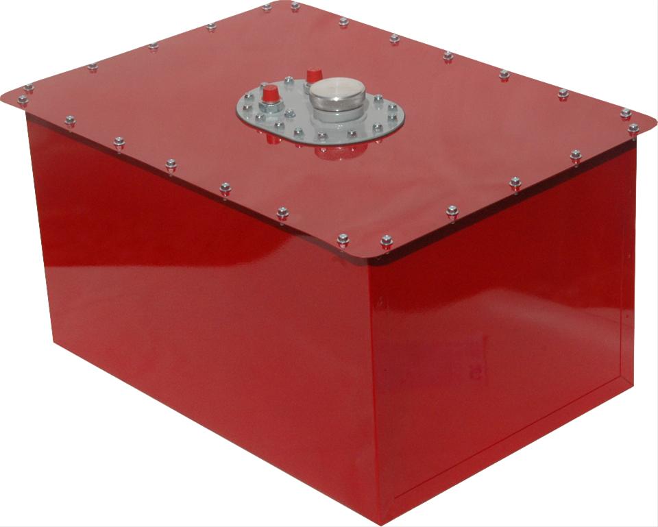 RCI Circle Track Fuel Cell 22 Gallon Steel with Plastic Bladder Red