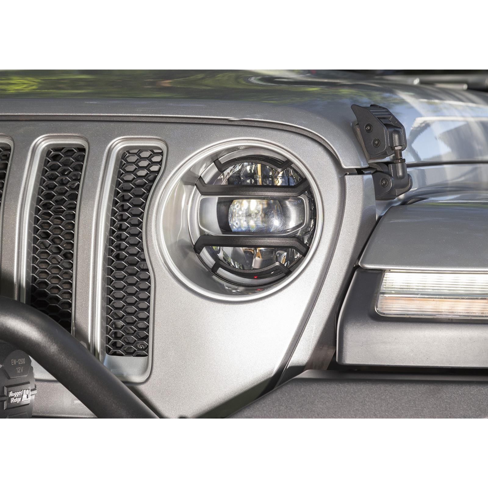 Rugged Ridge Rugged Ridge Elite Euro Headlight Guards Summit