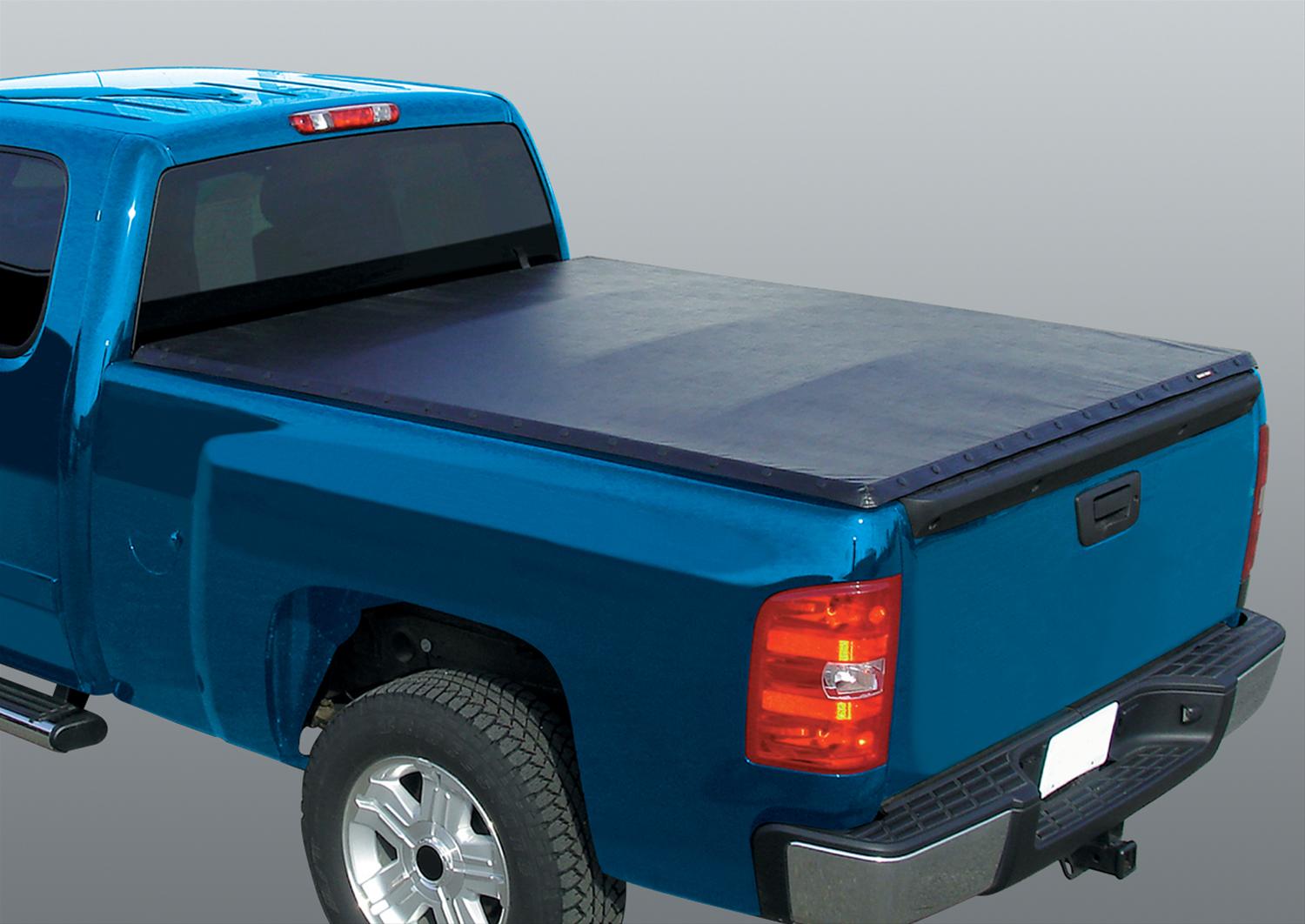 Rugged Liner Tonneau Cover Snap Soft Rollup Type Vinyl Blk Dodge Ram