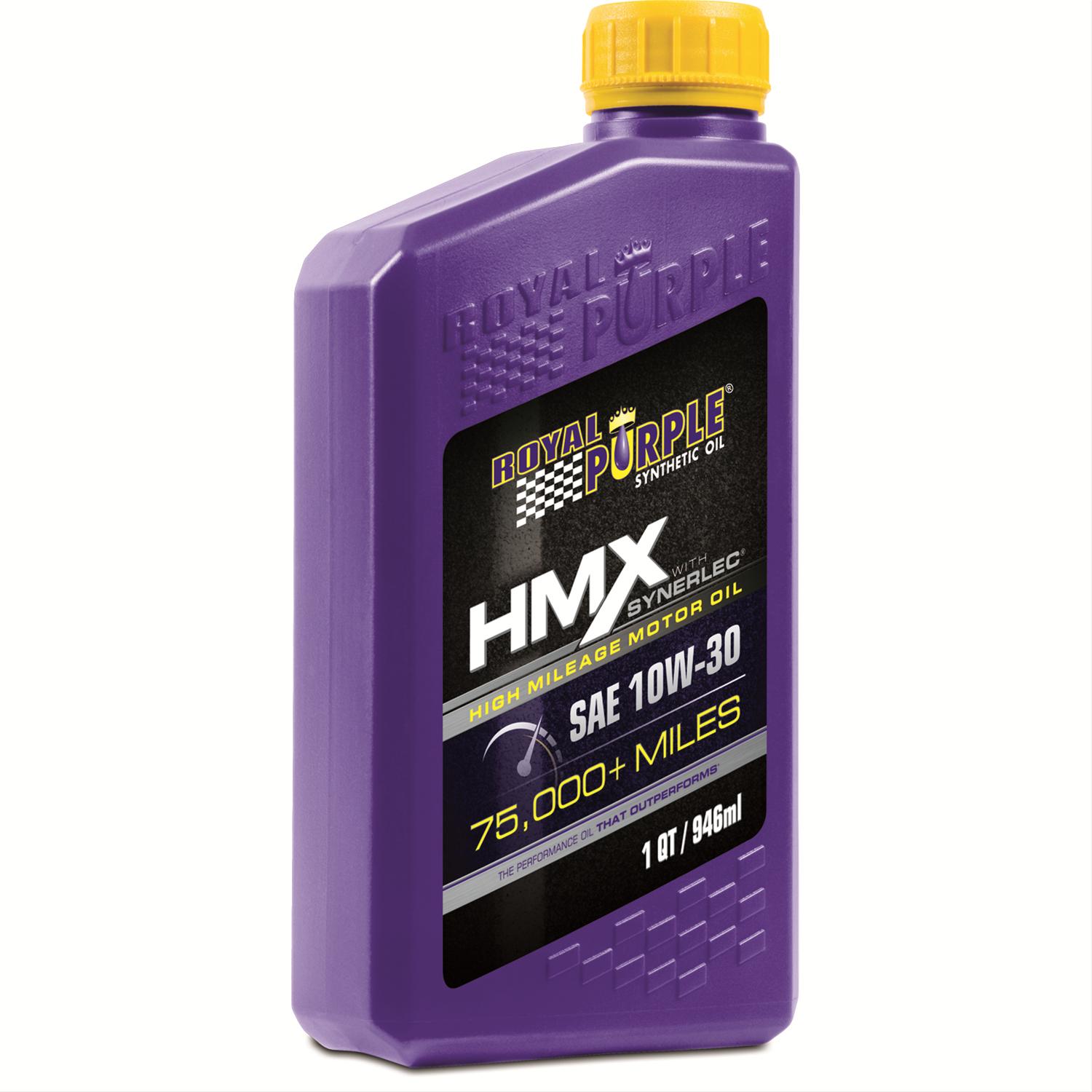 Royal Purple Motor Oil HMW High Mileage Synthetic 10W30 Quart Each eBay