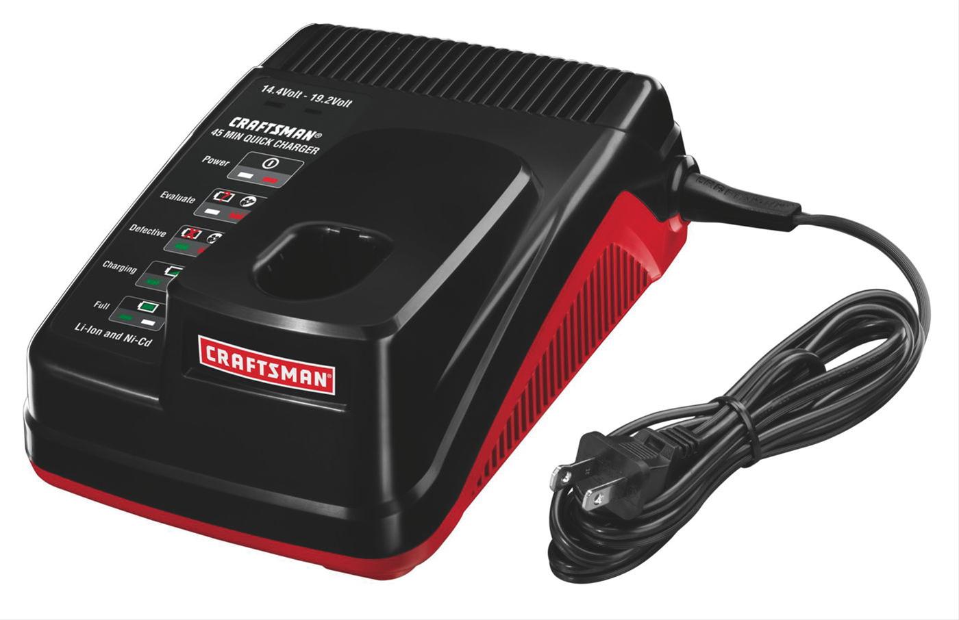 Craftsman C3 19.2 V Lithium-Ion Battery Chargers 009-25926 - Free Craftsman 19.2 Volt Battery Charger Problems