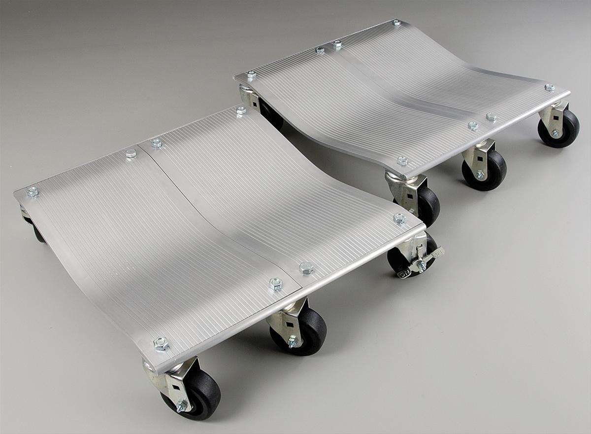 Car Dollies Aluminum 2250 lb Cap Per Dolly Upgraded Wheel Casters 20