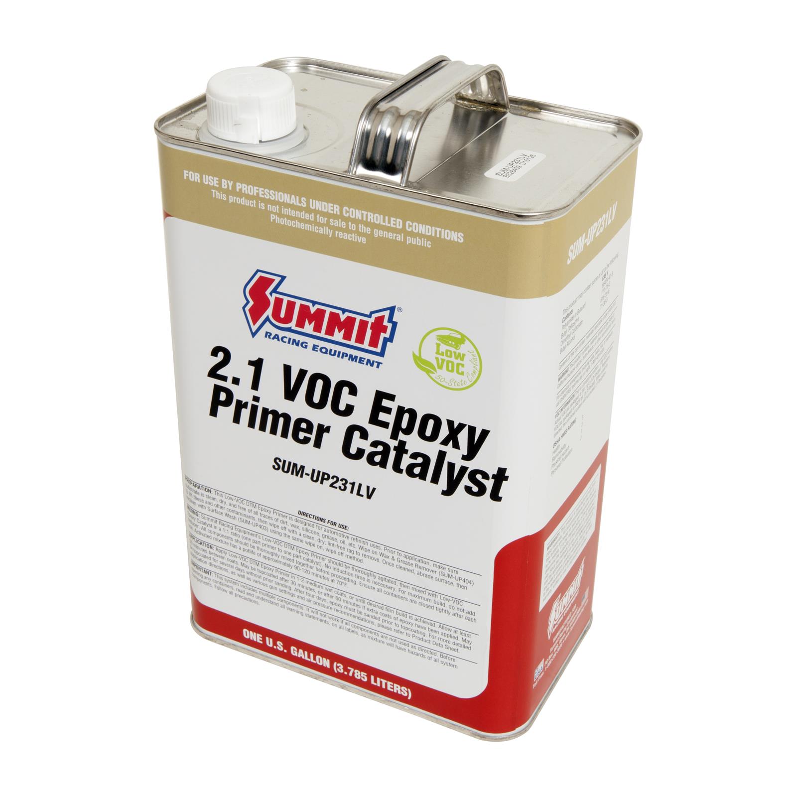Summit Racing Equipment® 2.1 VOC Epoxy Primer Catalyst SUMUP231LV eBay