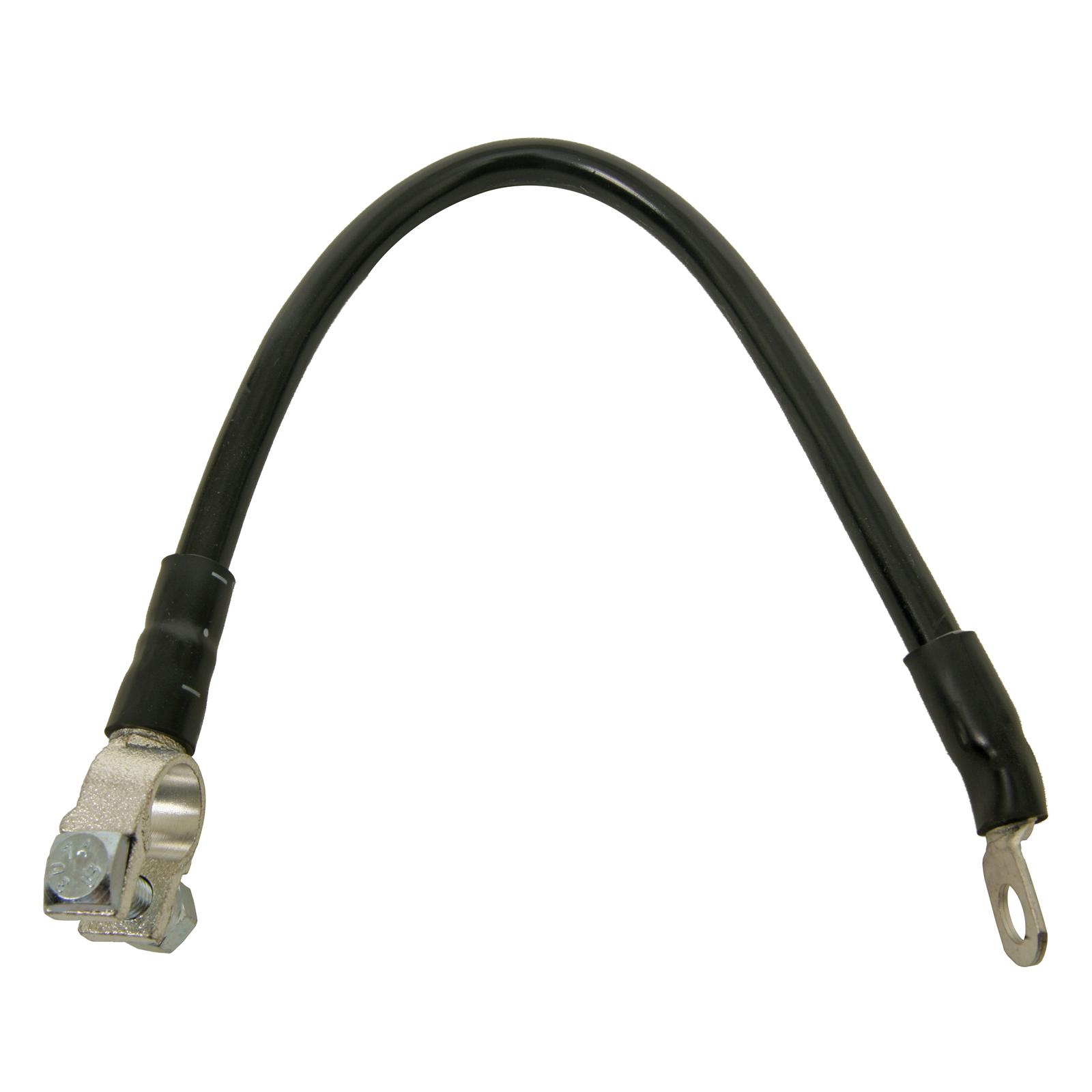 Summit Battery Cable Negative 2Gauge Top Post & Eyelet Ends Black 15